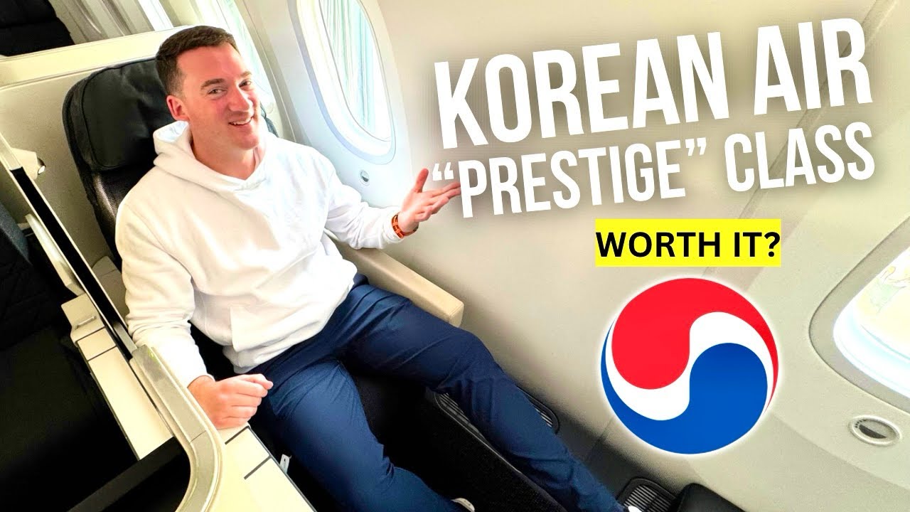 Is Korean Air Prestige Class Business Class Any Good? Seoul to Osaka 787-9