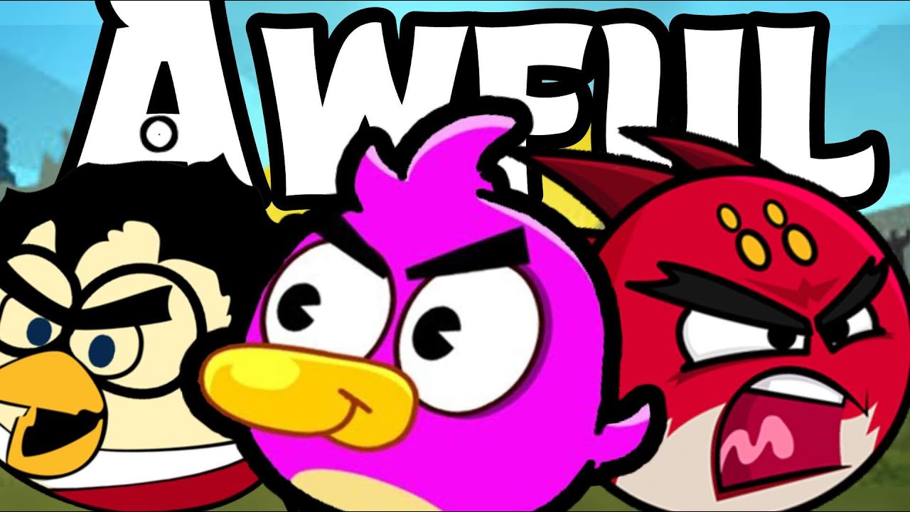 Playing AWFUL Angry Birds RIP OFFS! (CURSED)