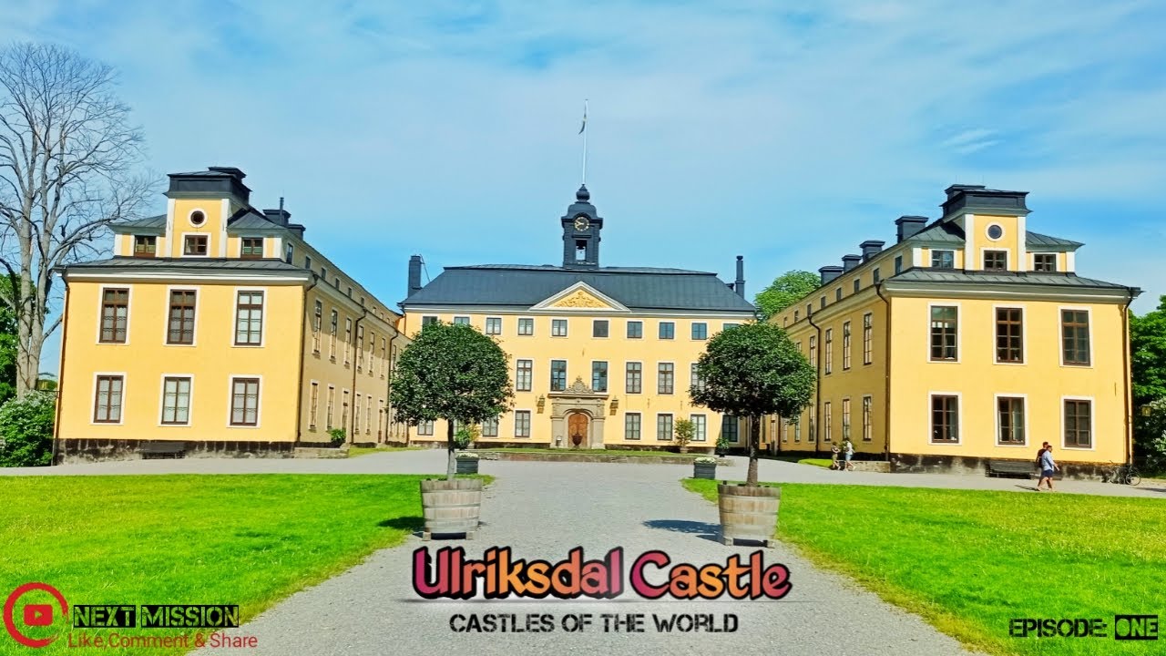 Ulriksdal Castle| one day visit at Ulriksdal slott in Stockholm, Sweden| Castles of the world-4k