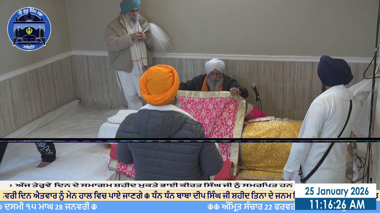 Live from Sri Guru Singh Sabha Malton