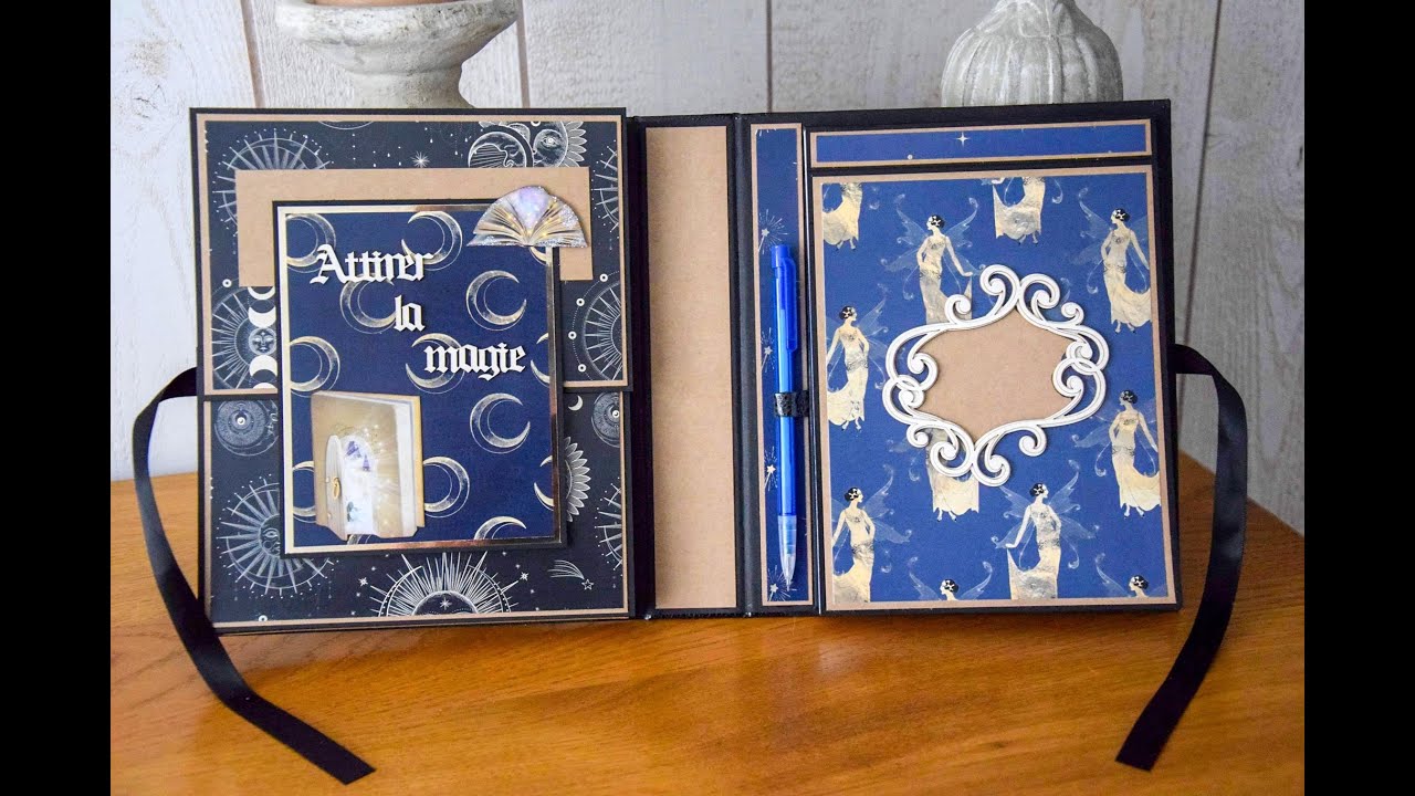 Porte bloc notes avec son tuto
