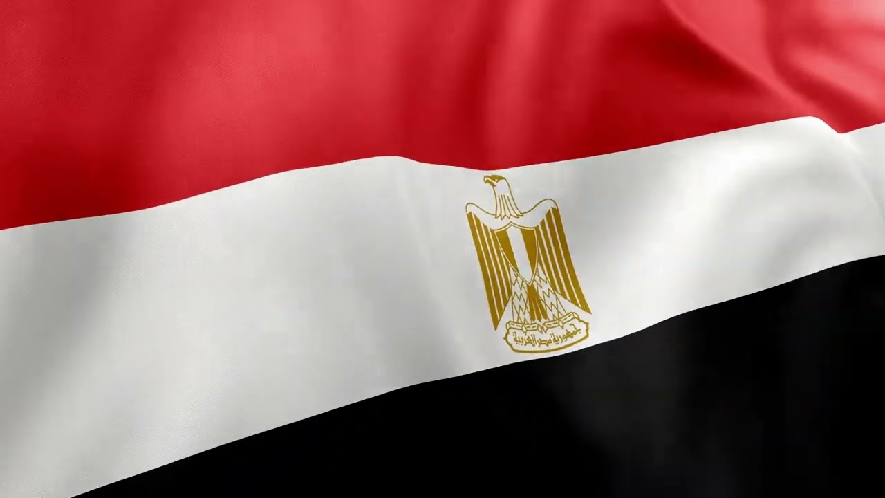 EGYPT - Waving Flag Loop 4K