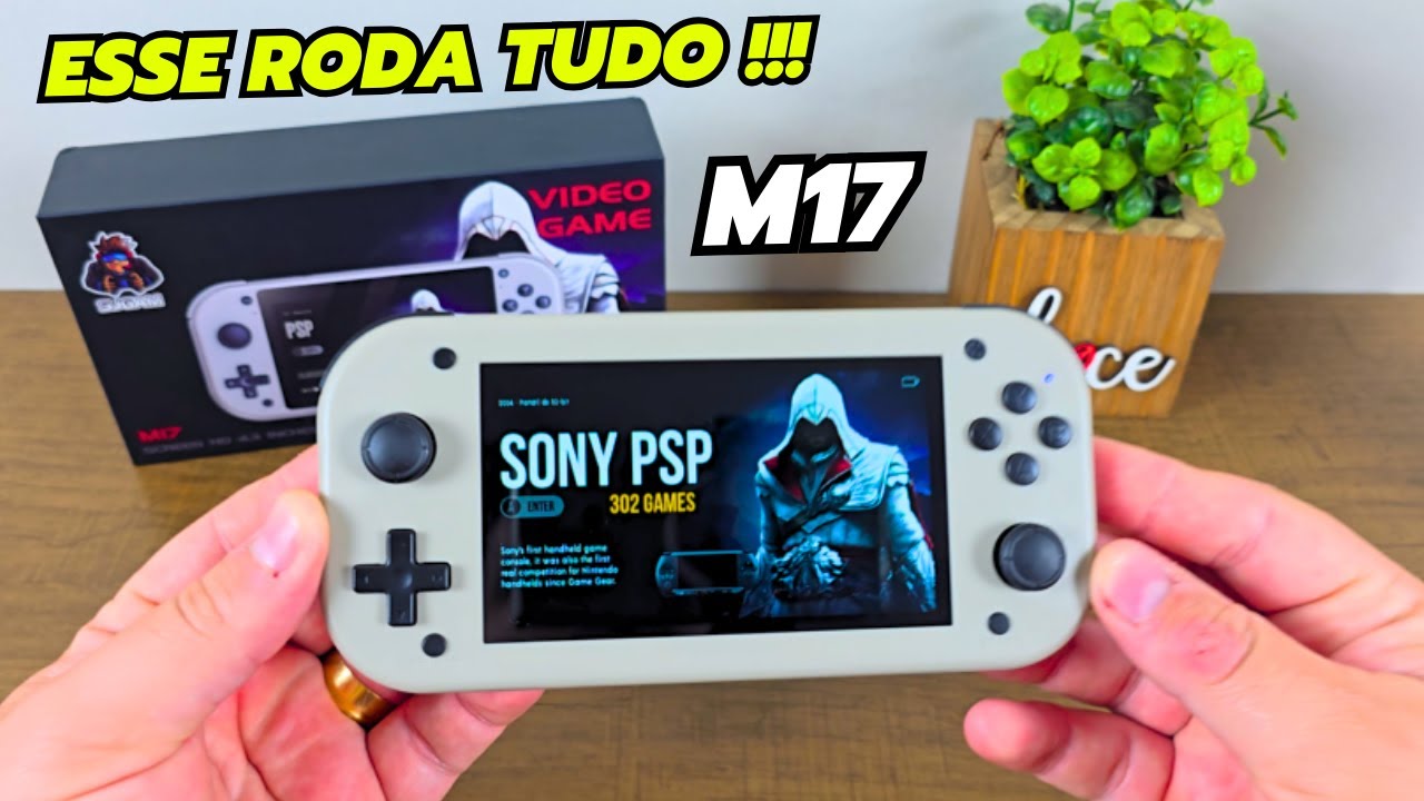 ESSE RODA TUDO !!! M17 O GAME STICK PORTATIL COM O MELHOR CUSTO BENEFICIO DO ALIEXPRESS