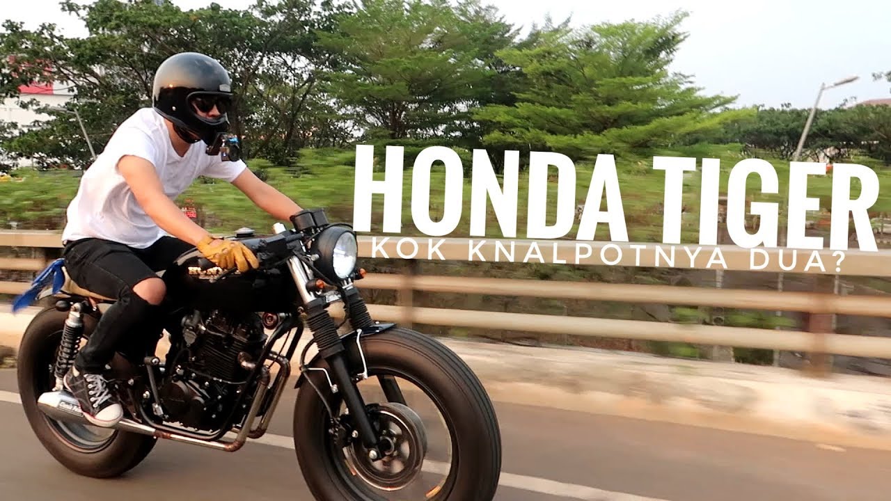 CUSTOM HONDA TIGER CAFE RACER, DUAL PORT CUY 🔥🔥🔥