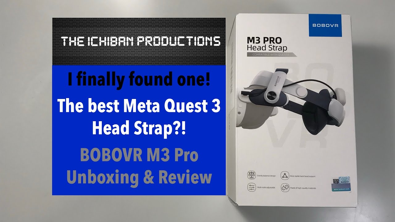 A Must Buy for Meta Quest 3! BOBOVR M3 Pro Head Strap Unboxing & Review Pure Comfort! UK
