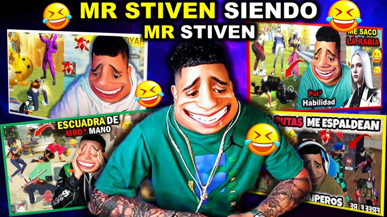 ✨ LOS MEJORES ENOJOS DE MR STIVEN 😡😂 EN SU REGRESO AL FREE FIRE 🤣✨ #freefire #mrstiven #ff #hack 