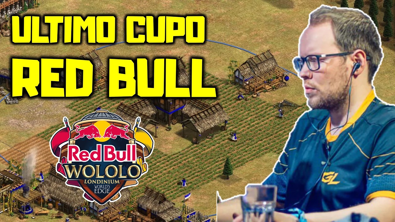 LA ULTIMA POSIBILIDAD DE IR A RED BULL WOLOLO - THEVIPER vs LEWIS vs BARLES - AOE 2