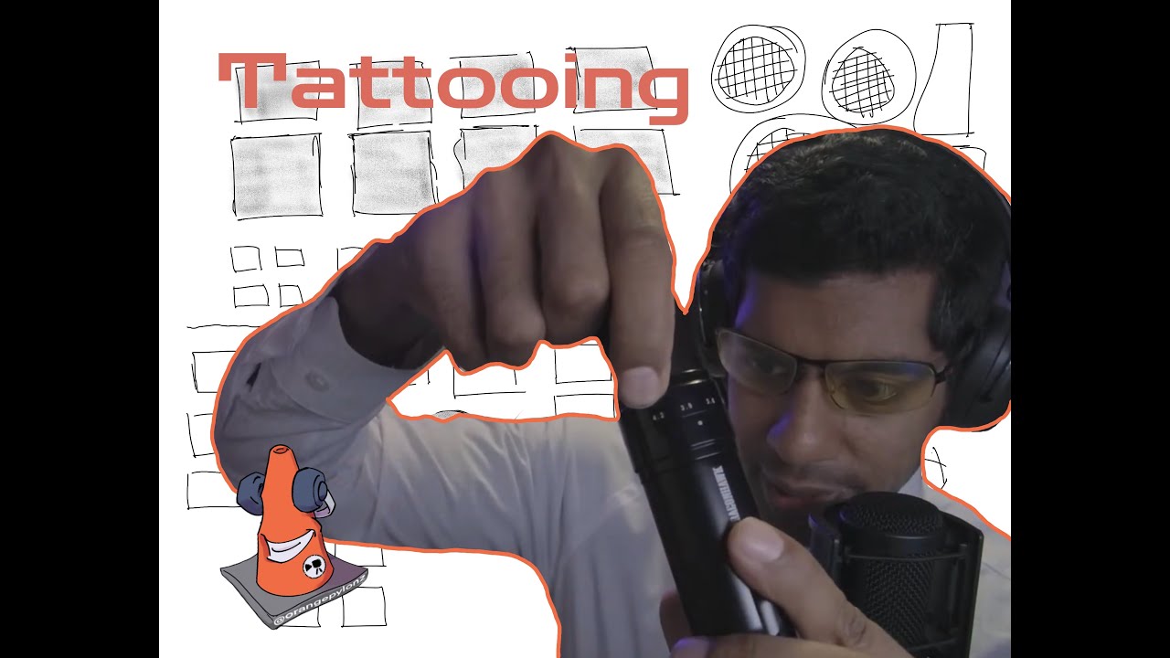 First Time TATTOOING Fake Skin | Line Work