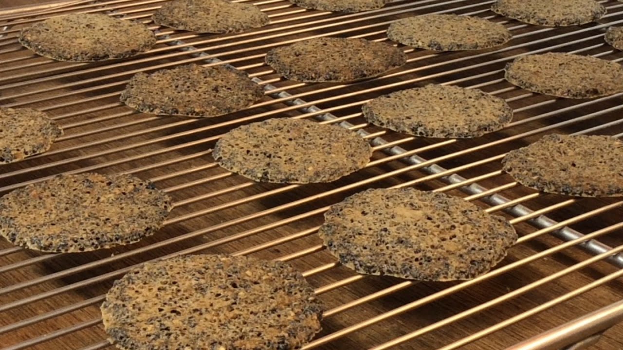 簡単クッキー 黒ごまチュイールの作り方。 #93 Black Sesame Tuile Recipe