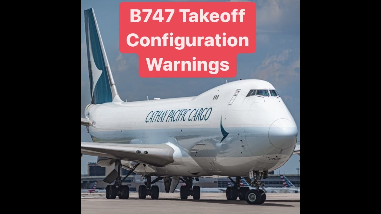 ПРЕДУПРЕЖДЕНИЕ О КОНФИГУРАЦИИ ПРИ ВЗЛЕТЕ Boeing 747