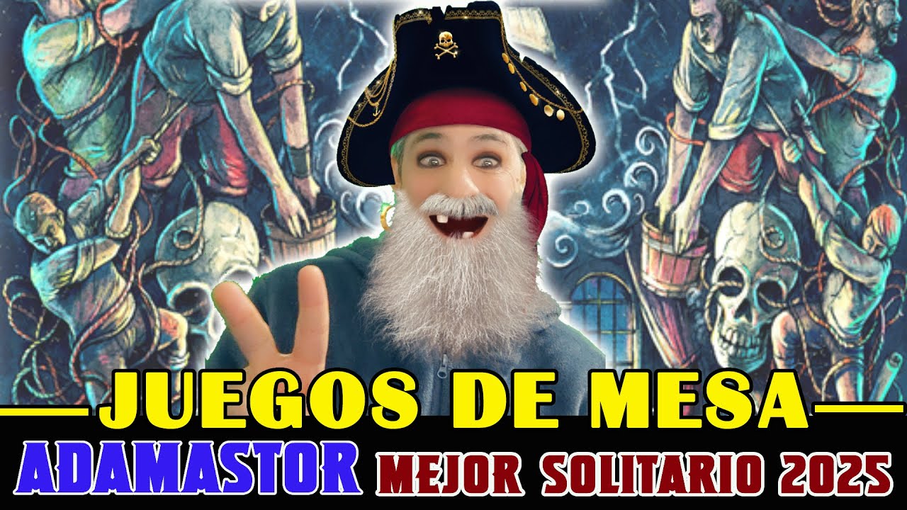 🏴‍☠️​⚔️​ADAMASTOR⚔️​🏴‍☠️​ El MEJOR SOLITARIO que he probado en 2025🏴‍☠️​