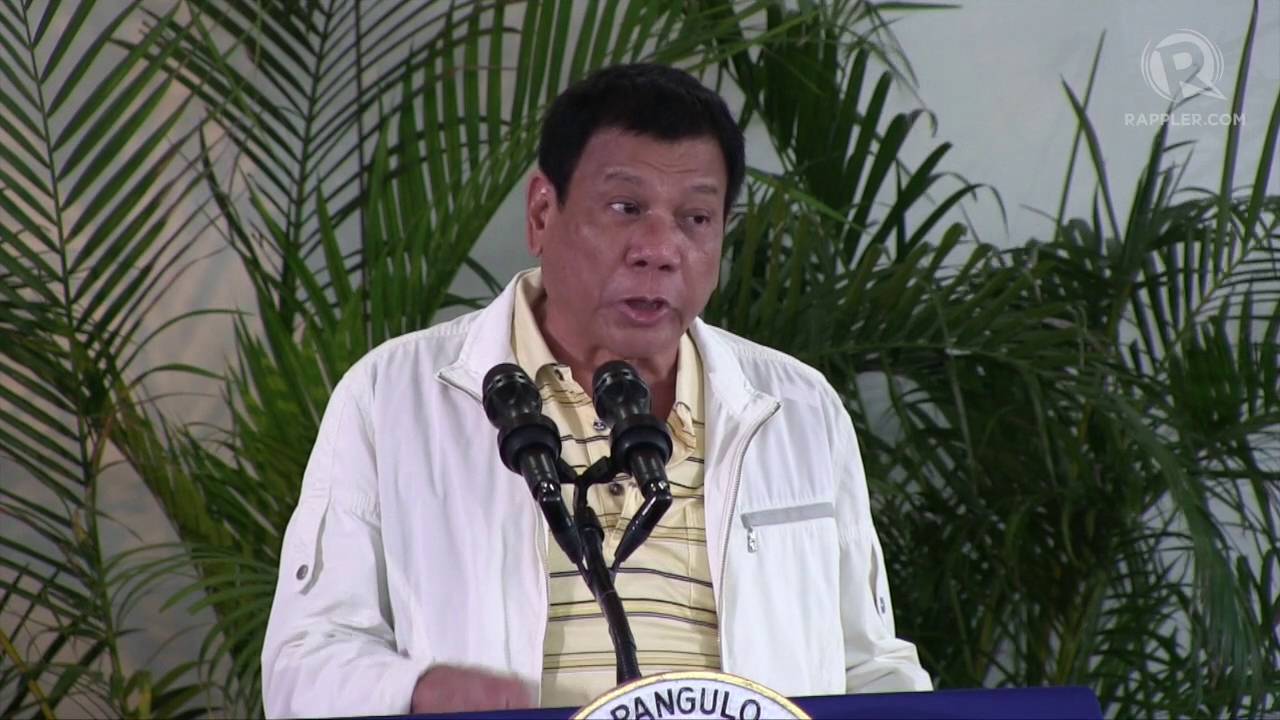 Duterte: Who is Obama to ask me about human rights?