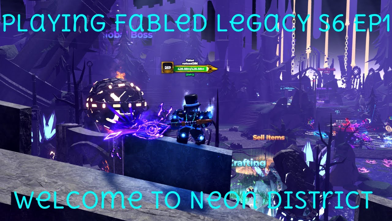 Playing Fabled Legacy S6 EP1 (Welcome to Neon District)