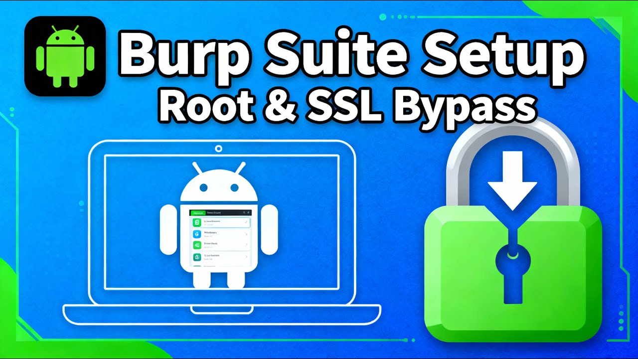 How to Set Up Burp Suite on Android Emulator: Root & SSL Pinning Bypass