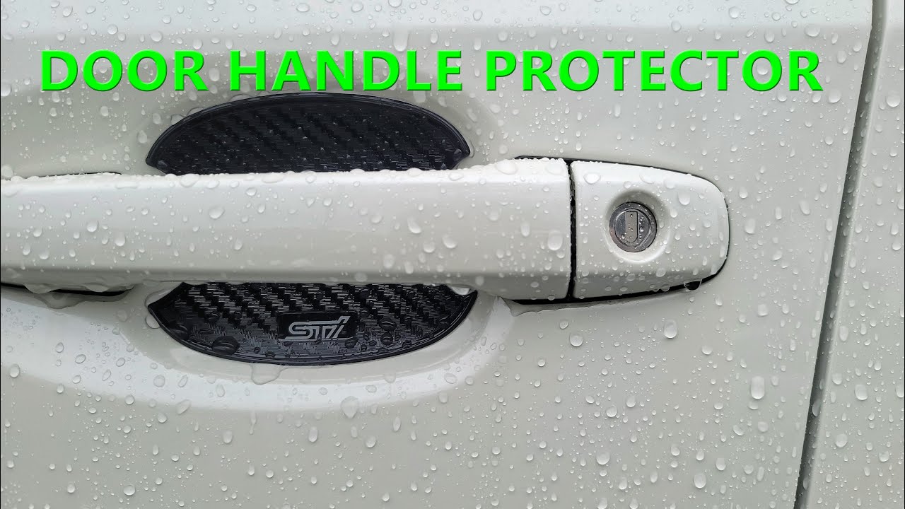 Unboxing and Installing STI DOOR HANDLE PROTECTOR