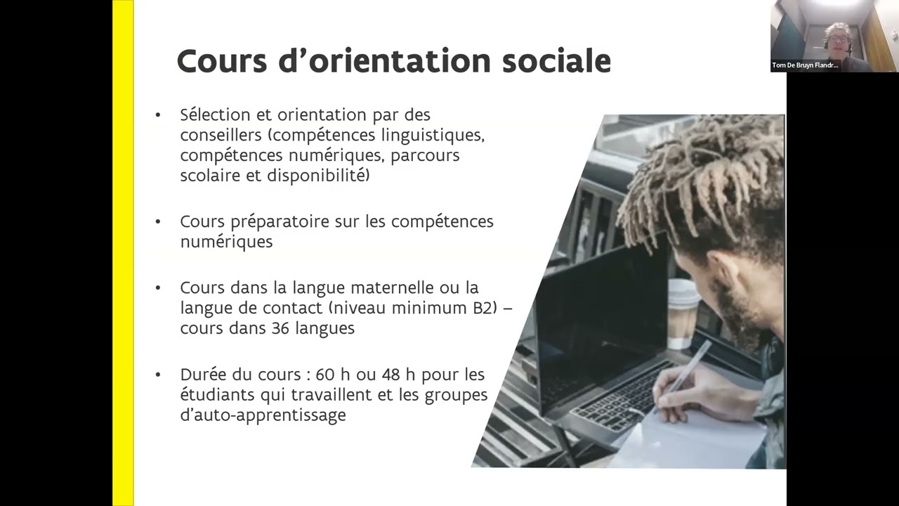Atelier PARCOURS D'INTÉGRATION FLAMAND