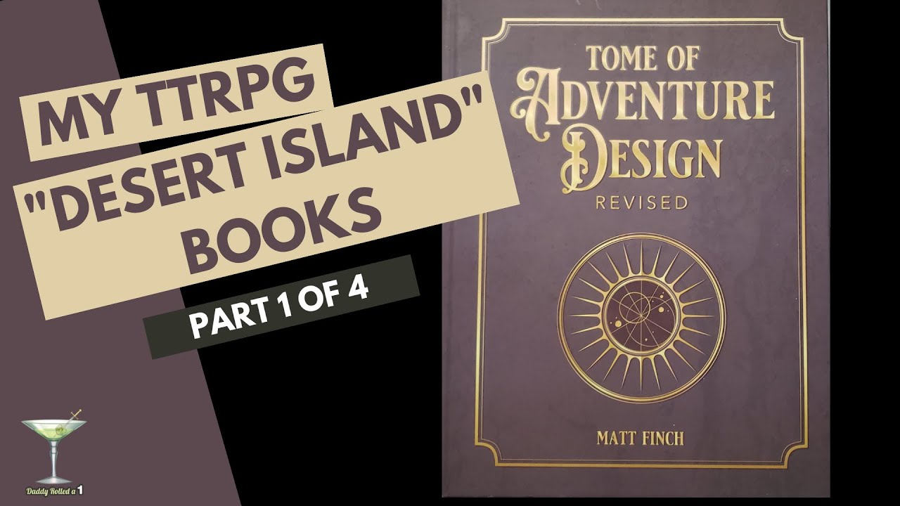 Tome of Adventure Design: RPG Book Review