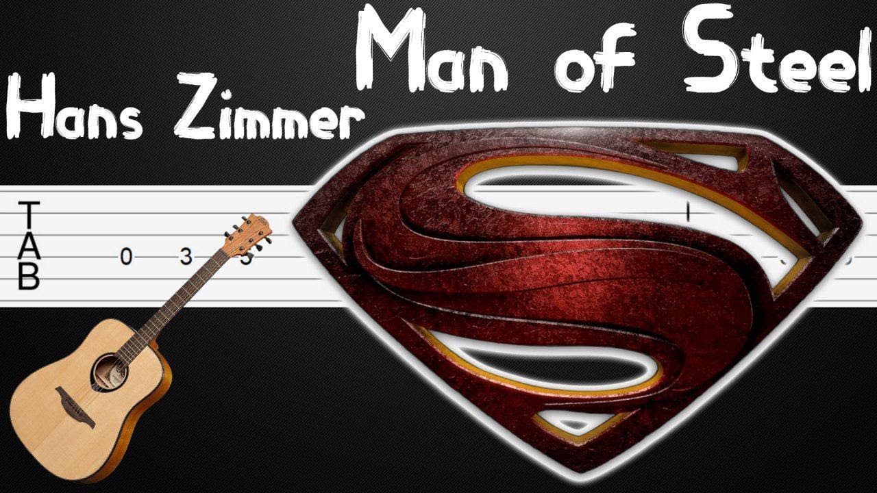 Man Of Steel Theme (Hans Zimmer) Guitar Tabs, Guitar Tutorial, Guitar Lesson