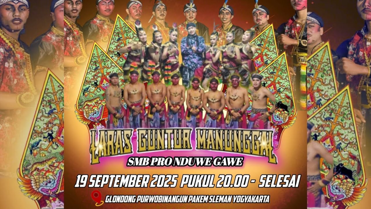 Jathilan Dangdut Campursari Laras Guntur Manunggal  HUT SMB PRO KE - 5 Glondong Sleman 19 Sept 2025