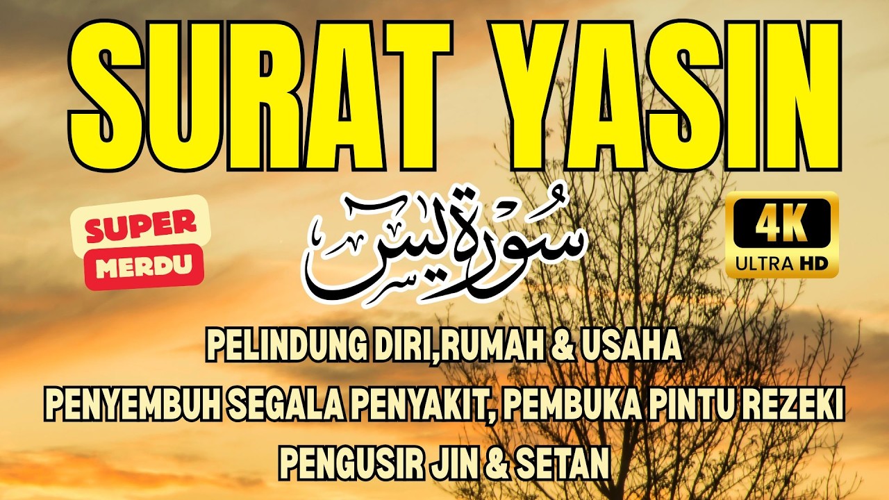 SURAT YASIN MERDU PENYEMBUH SEGALA PENYAKIT ✅ Pembuka Pintu Rezeki, Pelindung Diri Rumah & Usaha