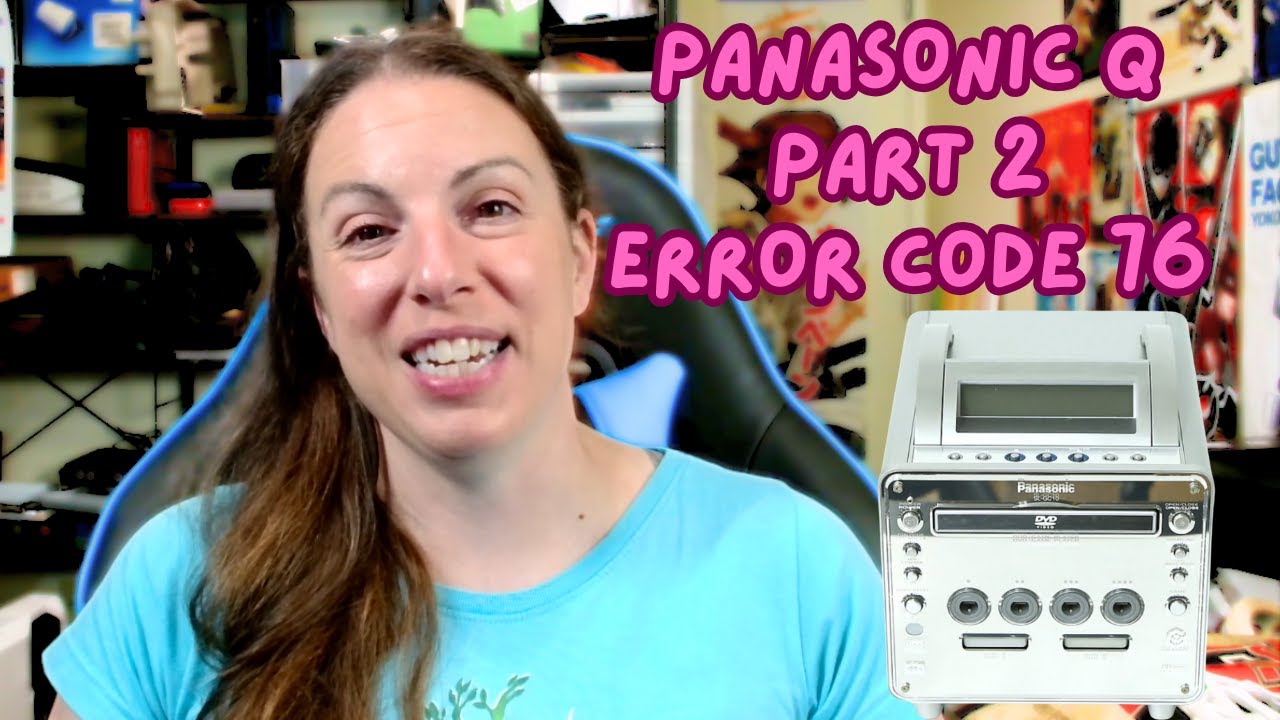 Исправление кода ошибки Panasonic Q 76