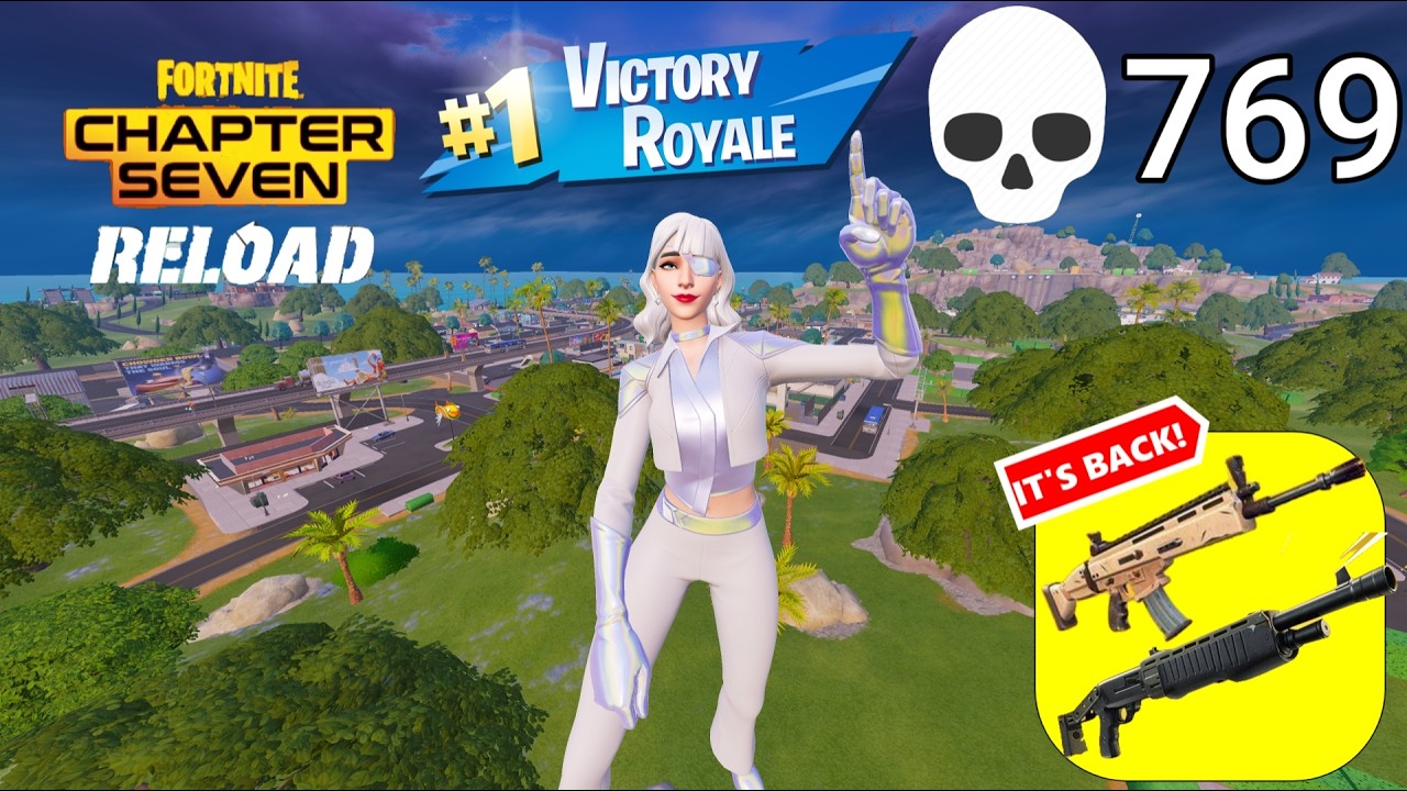 769 Elimination Squad “RELOAD” Gameplay Wins (Fortnite Chapter 7 Xbox Controller)