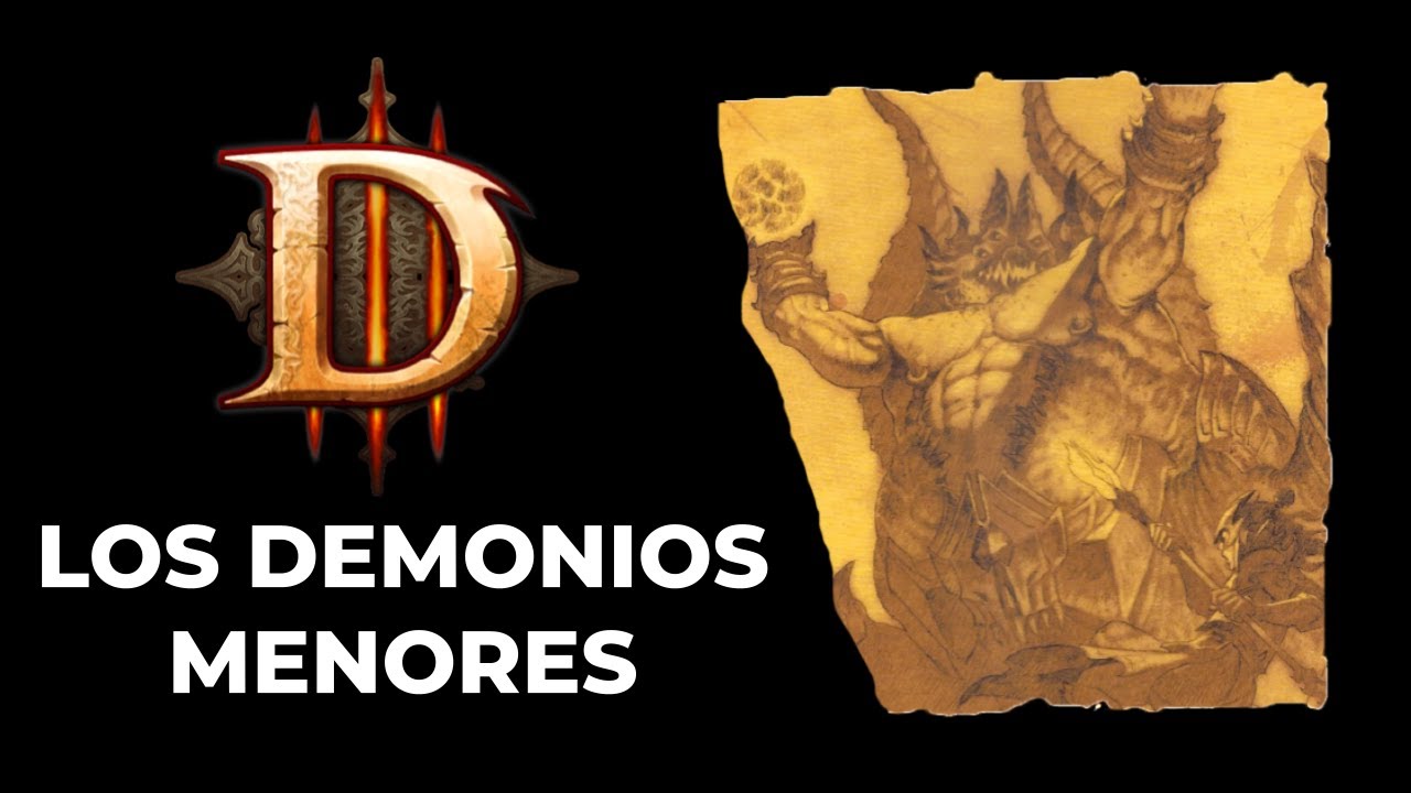DIABLO La HISTORIA parte V | AZMODAN, BELIAL, DURIEL Y ANDARIEL  | Los males MENORES 😈
