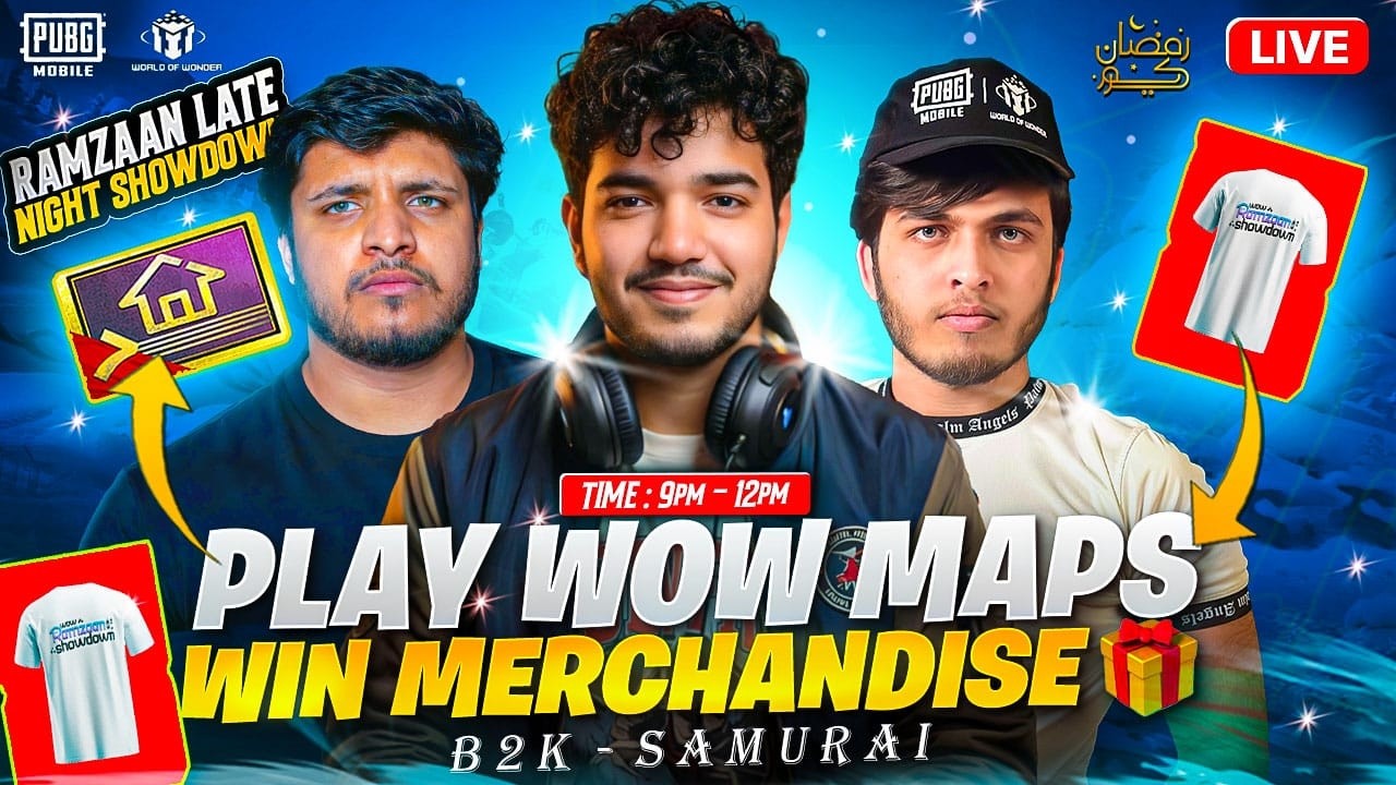 PUBGM WOW RAMZAAN  Late Night Showdown day 14