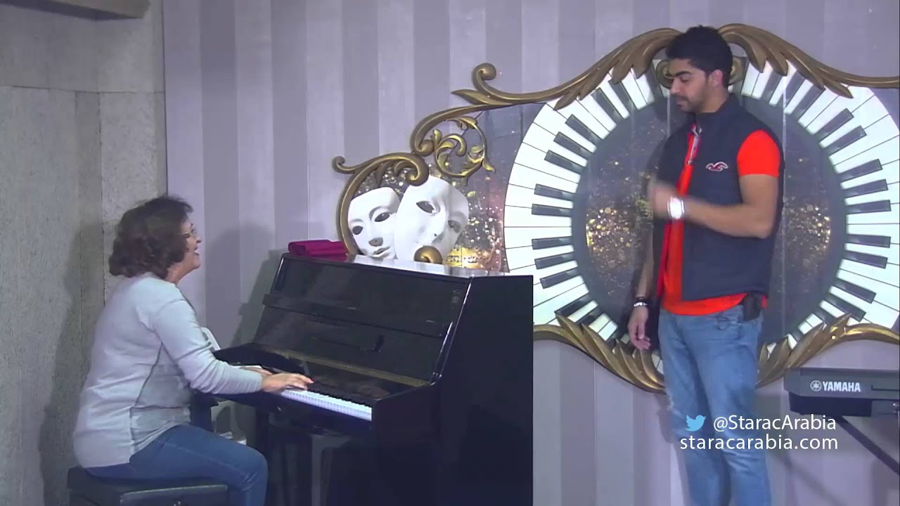 مينا عطا يفاجئ ماري محفوض - ستار اكاديمي 10 - Mary Mahfoud Mina Atta