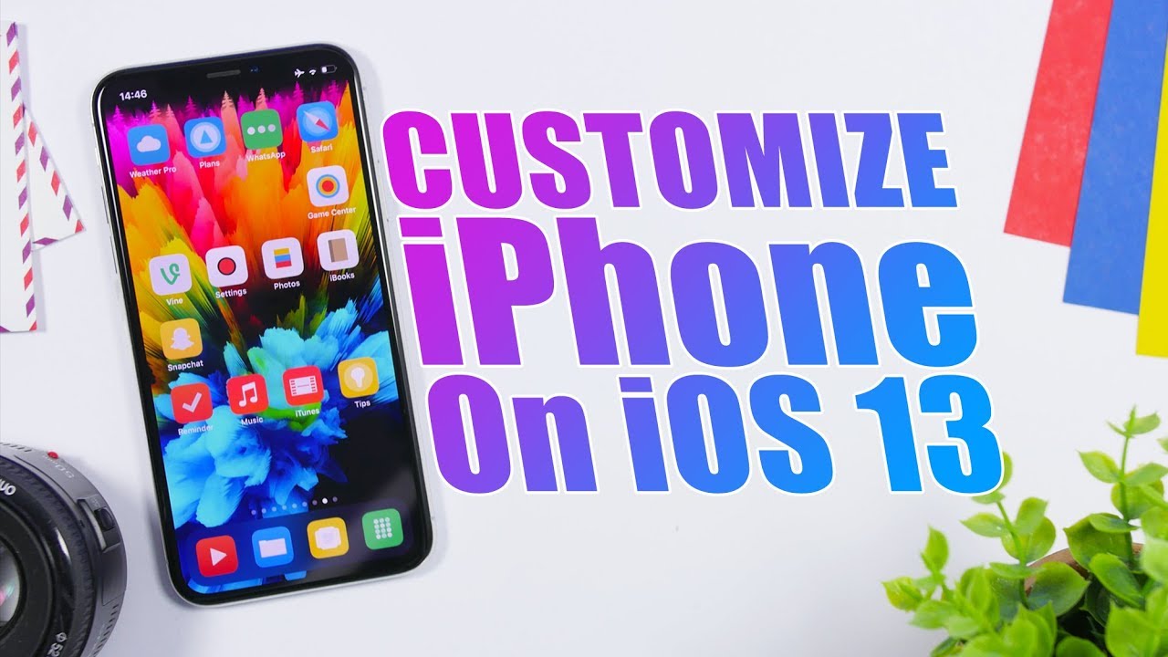 How To CUSTOMIZE iPhone on iOS 13 (NO Jailbreak)