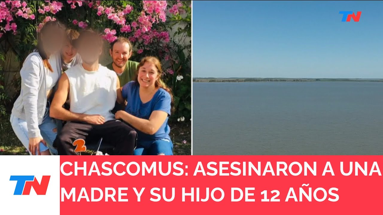 CHASCOMUS I Brutal asesinato de una madre y su hijo de 12 años