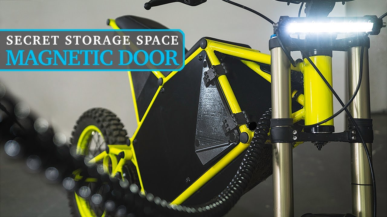Изготовление CyberBike / Печать магнитной двери на заказ!