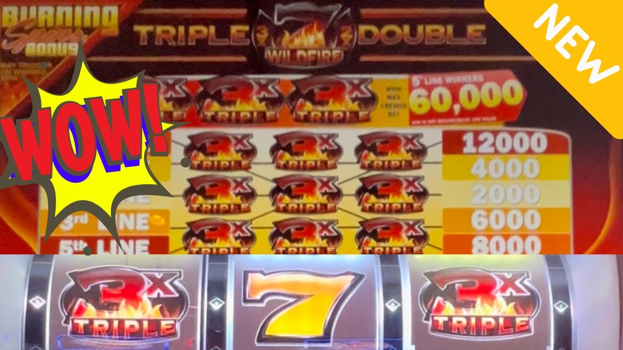 Triple 7 Wild Fire Double ReSpin Old School 3 Reel Slot