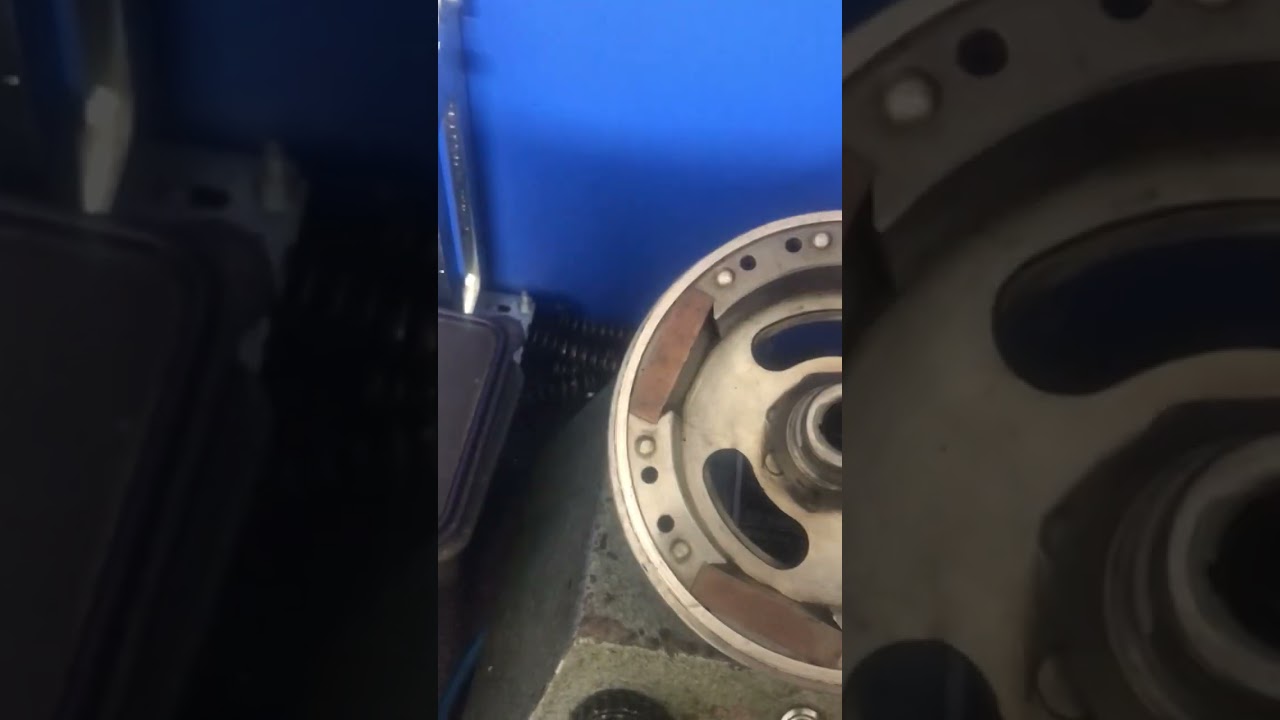 Lambretta flywheel remagnetising