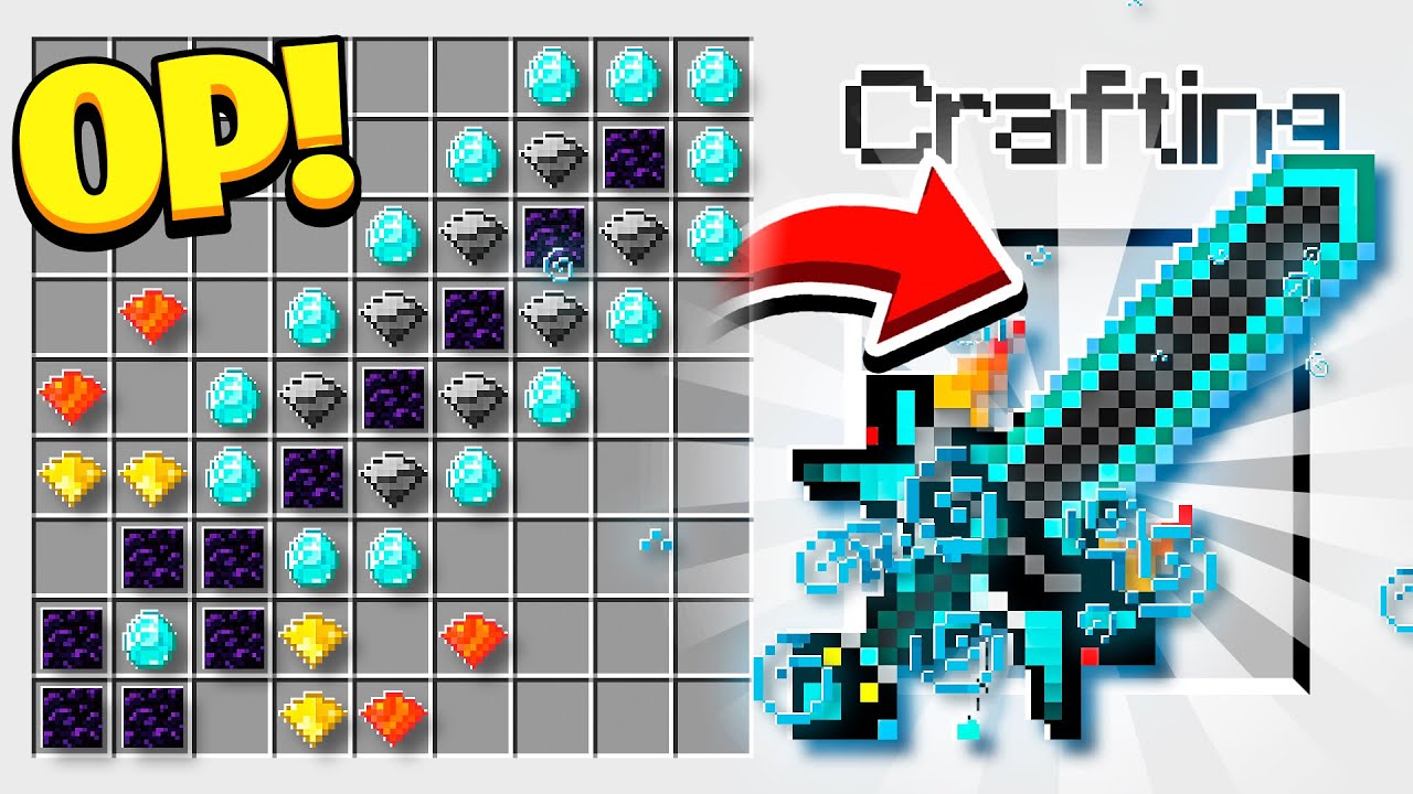Crafting a CUSTOM SWORD in Sky Factory! (Minecraft)
