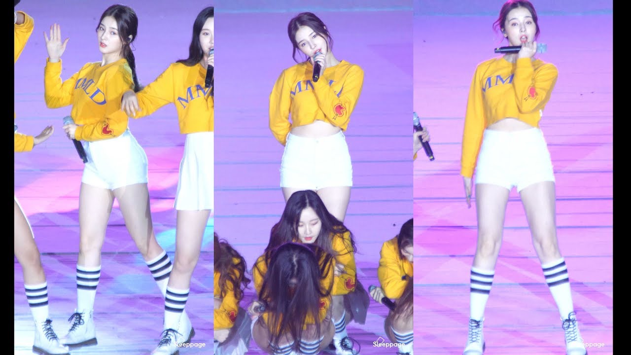 [4K] 180427 모모랜드 MOMOLAND 꼼짝마 Freeze! 낸시 Nancy @ 경북도민체전 By Sleeppage
