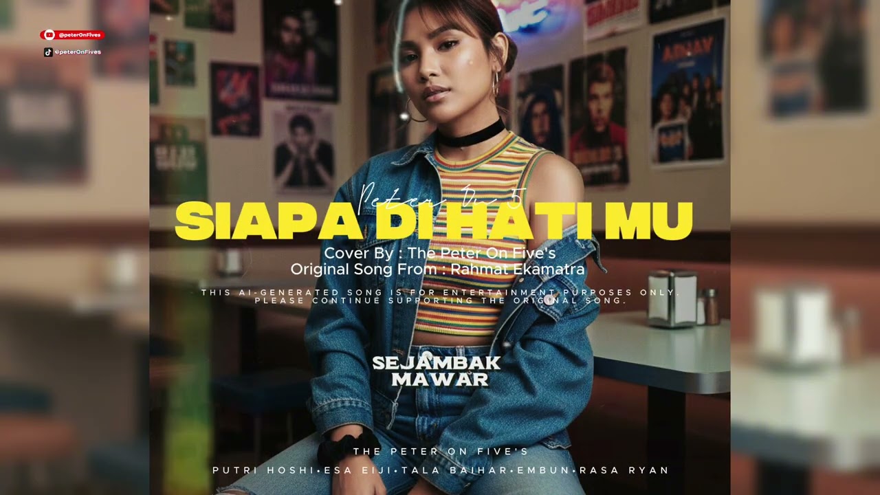 Rahmat Ekamatra - Siapa Di Hati Mu - Cover By - Peter On Five's