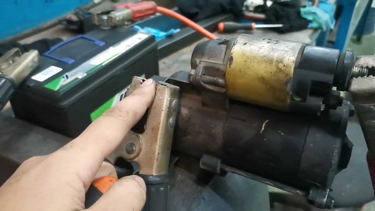 Nissan Vanette C22 starter motor double trouble problem