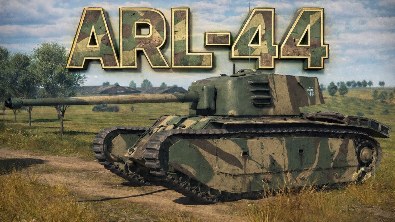 ARL-44: France’s Forgotten Heavy Tank DESTROYS the Battlefield