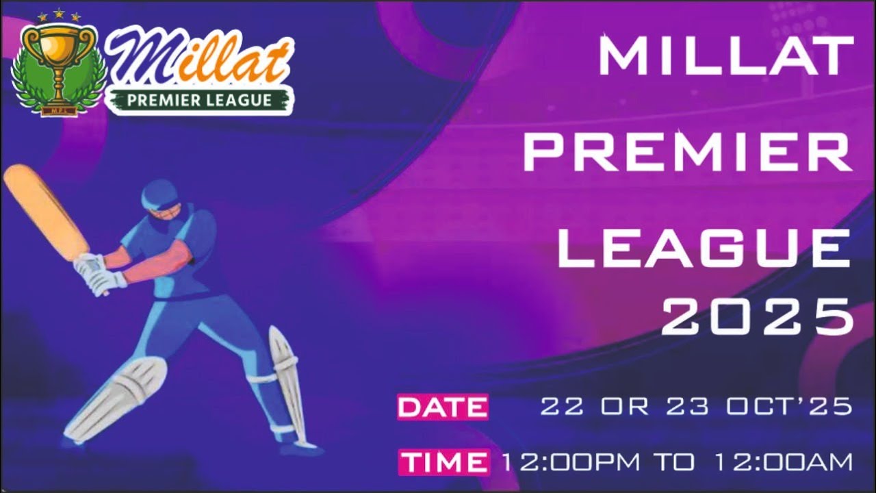 DAY 2 || MILLAT PREMIER LEAGUE 2025  || 📽️ live broadcast by  A ONE CRICKET