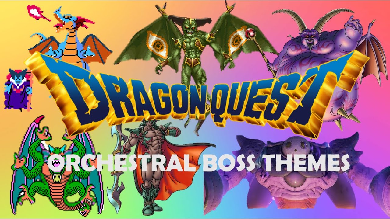 All Dragon Quest Final Boss Themes (ORCHESTRAL)