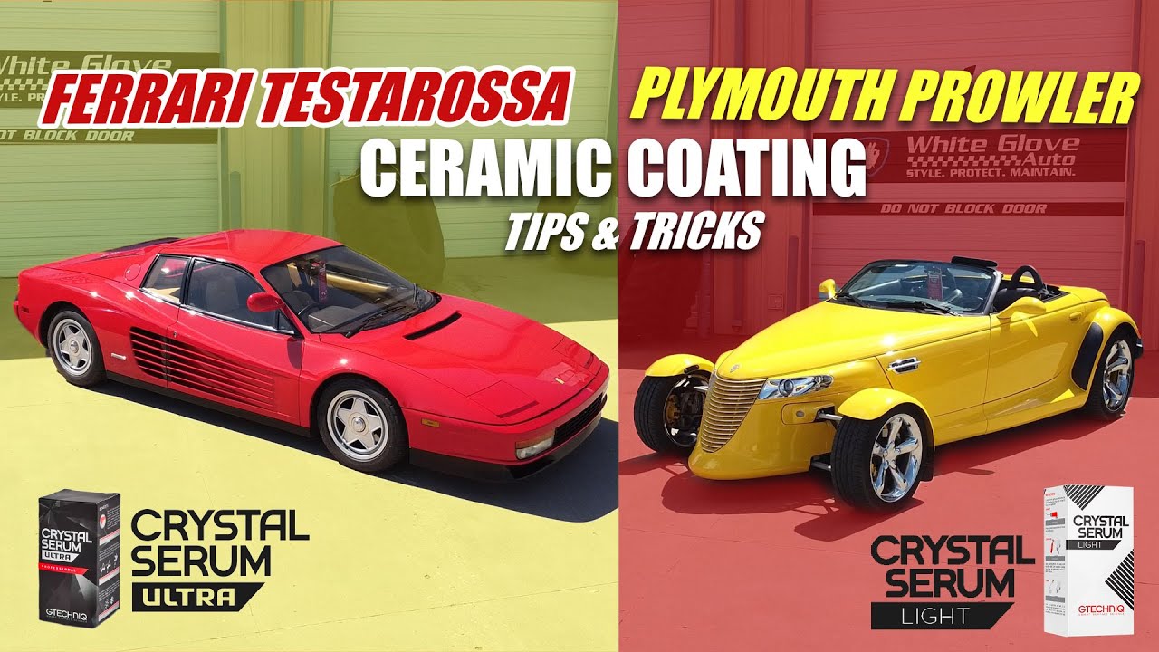 Crystal Serum Light vs Crystal Serum Ultra : What's the difference? | Ferrari + Plymouth