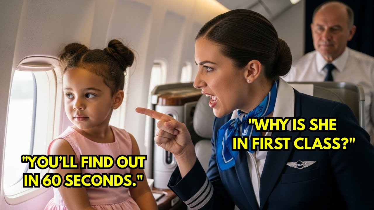 Flight Attendant Slaps Little Girl In First Class, 1 Minute Later, $1.05B Insurance Freezes