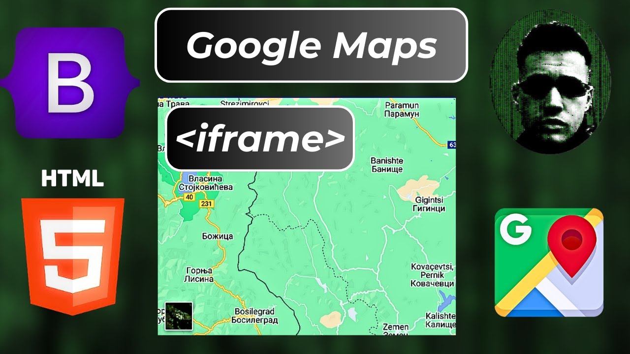 Unleash the Power of Bootstrap 5: Learn to Include Google Maps iframe | Bootstrap 5 Tutorial