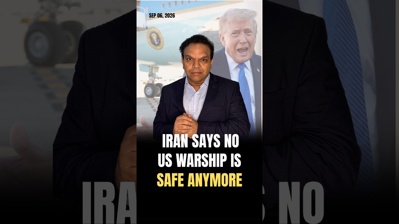 Iran Says No US Warship Is Safe Anymore #iran #iranwar #missilestrike #jordan #missileattack #trump