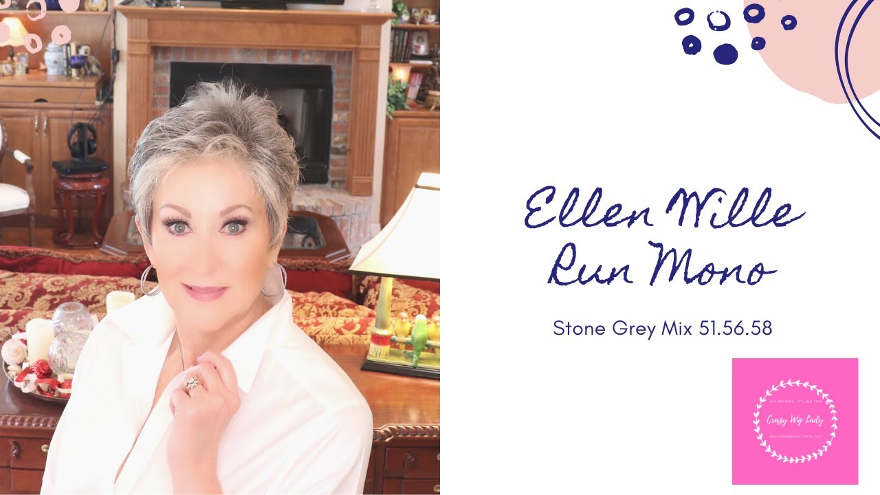 Ellen Wille RUN MONO wig review | Stone Grey Mix | Crazy Wig Lady