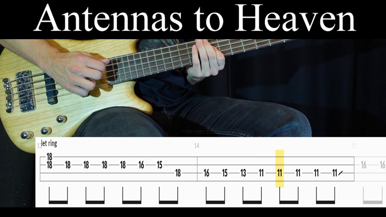 Like Antennas to Heaven... (Godspeed You! Black Emperor) - Bass Cover (With Tabs) by Leo D&uuml;zey
