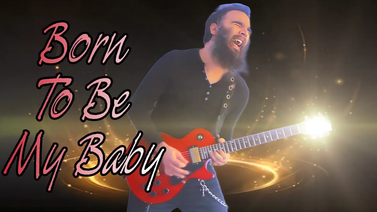 Bon Jovi - Born To Be My Baby - Instrumental Electric Guitar Cover - By Paul Hurley
