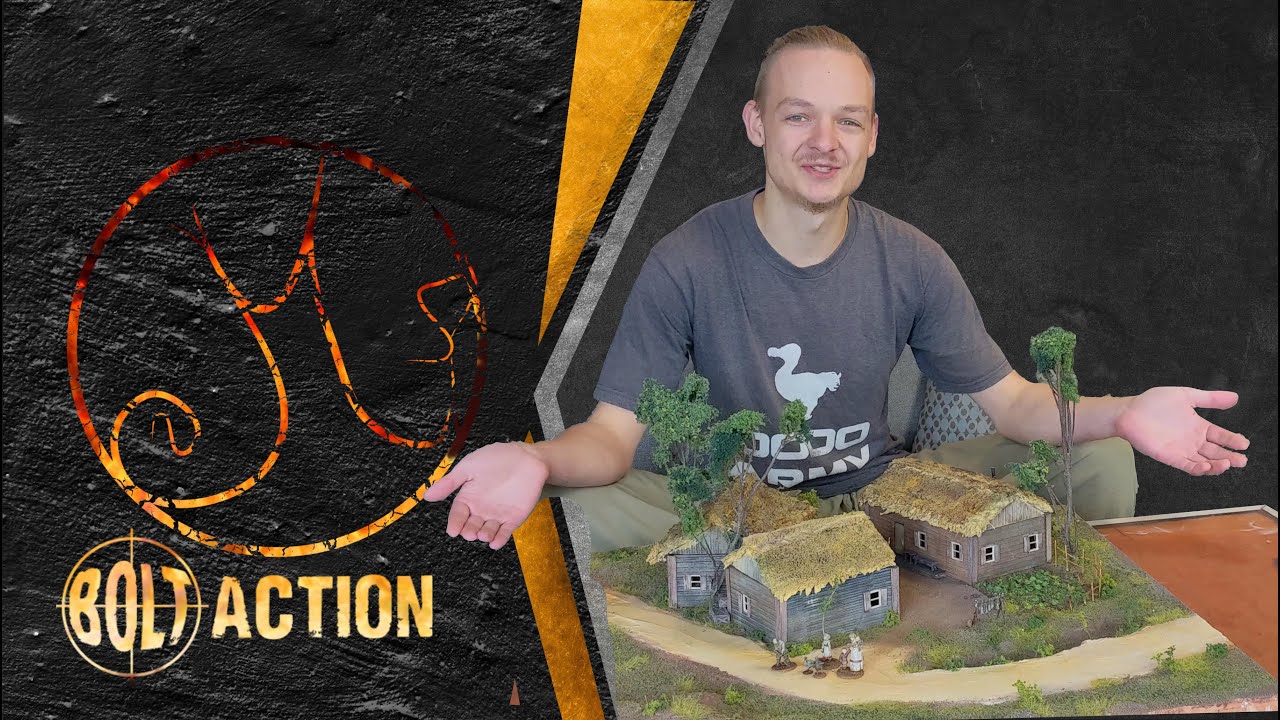 Soviet Village (Bau einer Spielplatte für Bolt Action) - Mimir's Tabletop