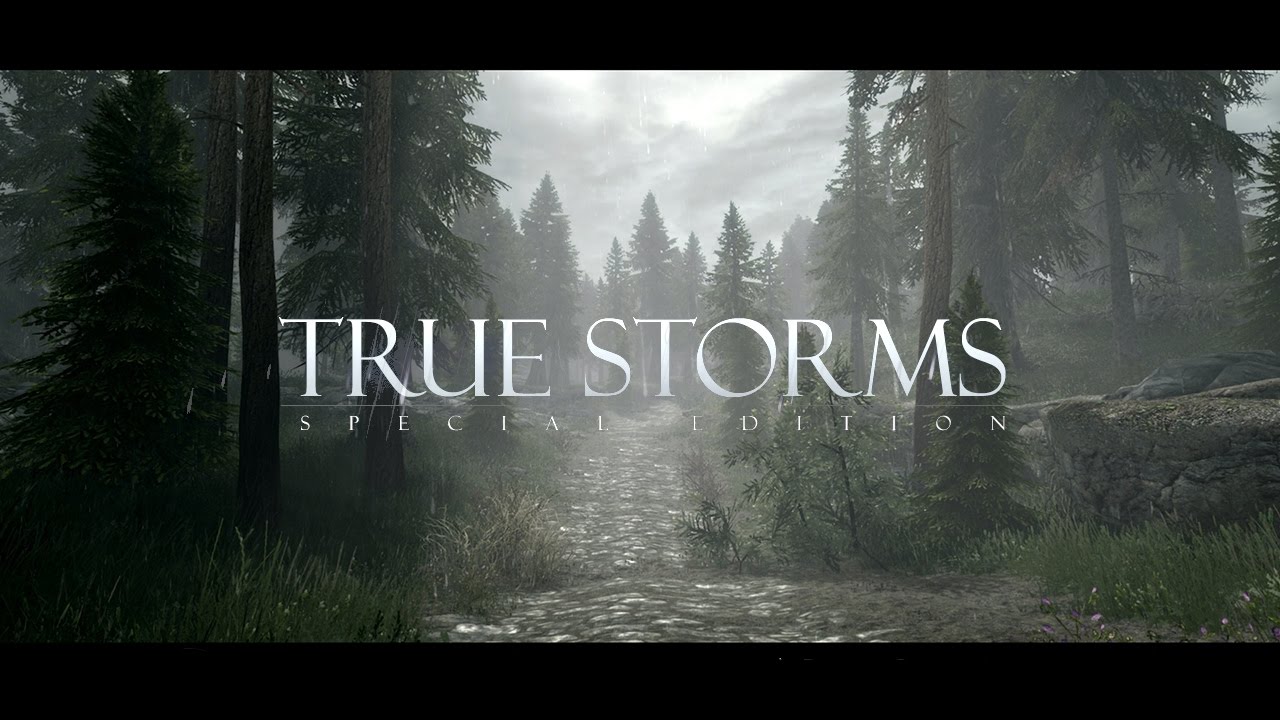 Skyrim SE Mods: True Storms Special Edition